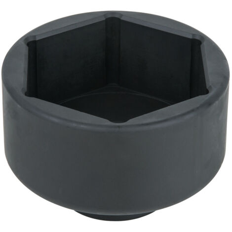 Kstools – Douille 6 pans pour écrou d'essieu 80 mm – Version renforcée pour clés à chocs – Carré d'entraînement 3/4" – ISO 1174, DIN 3121