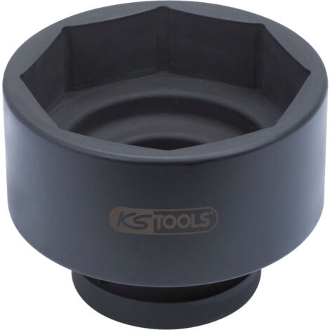 Kstools – Douille 8 pans pour écrou de moyeux de roues Scania – Diamètre 80 mm – Version renforcée pour clés à chocs – Carré d'entraînement 1"