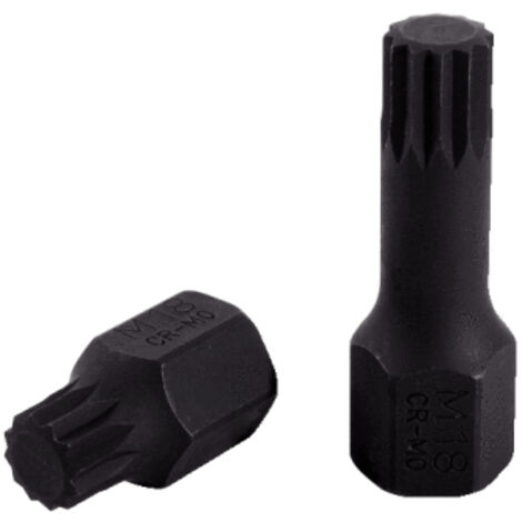 KS Tools - Douille à chocs 1/2'' XZN®, M18 - 515.1165