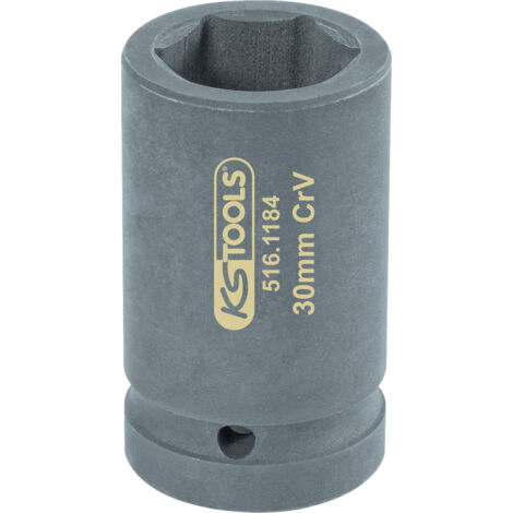 KS Tools - Douille à chocs 6 pans 1'' 30 mm - 516.1184