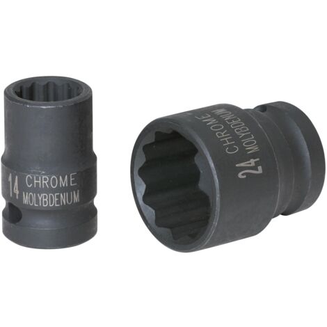 Douille Tournevis KS Tools 911.1326 - 1/2" 6mm Male, 110mm Long, Pour Démontage Étriers De Frein
