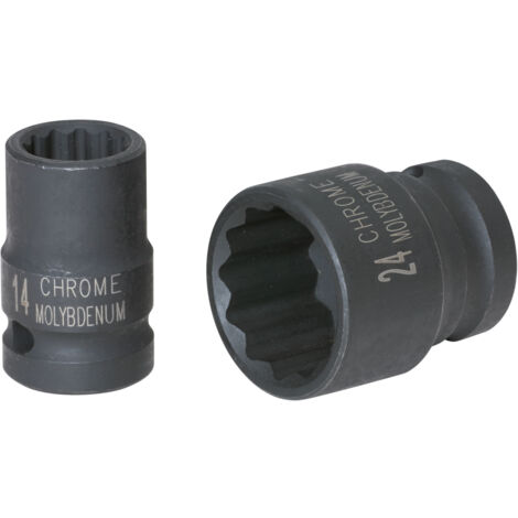KS Tools - Douille à chocs courte 12 pans 1/2'', 26 mm - 515.0926