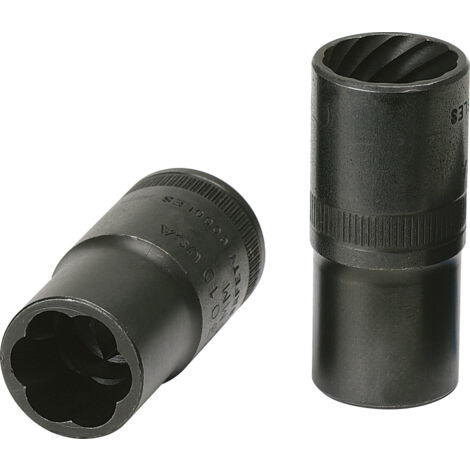 KS Tools - Douille à chocs spéciale écrous abîmés 1/2'', 19 mm - 913.1272