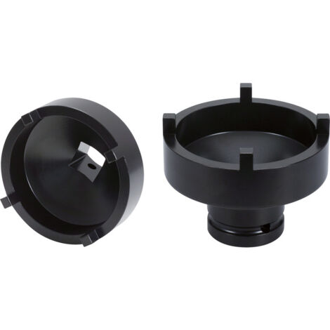 Kstools – Douille ¾ à ergots KM10 – Carré 3/4'' – Diamètre 78.5mm – Hauteur 68mm – Pour écrous DIN 981 – Outil en alliage spécial
