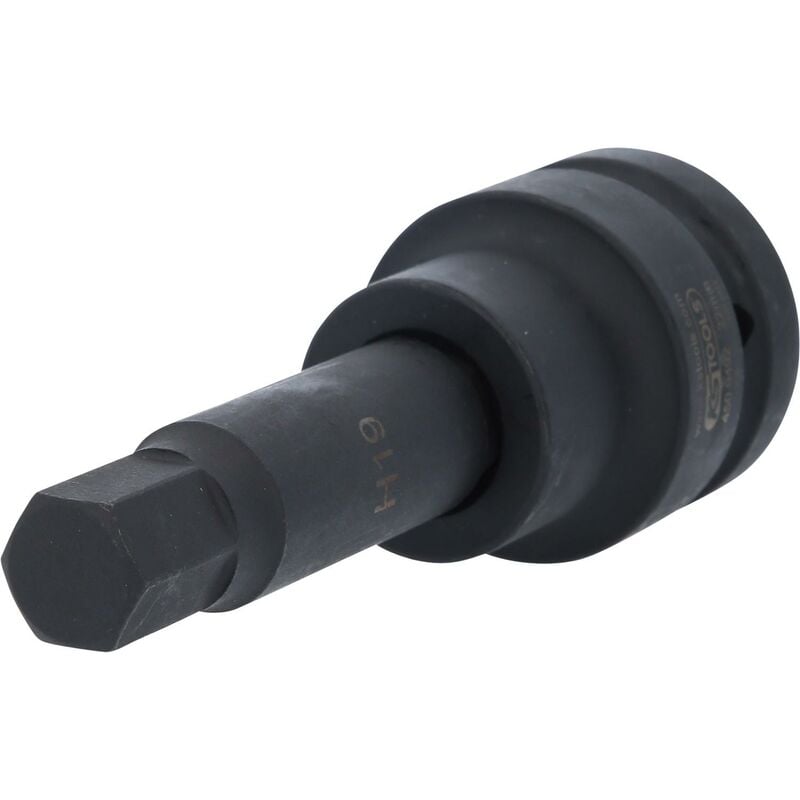 1" Douilles à chocs 6 pans, longues, 19 mm