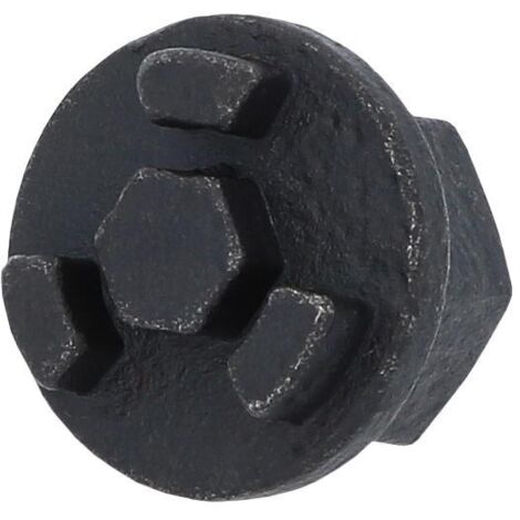 KS TOOLS Douille porte-embout 3/8' à profils spéciaux pour vidange d’huile, pour DAF et MAN ( 150.1042 )