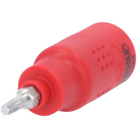 KS TOOLS Douille porte-embout Torx isolée 3/8', T20, 60 mm ( 118.3812 )