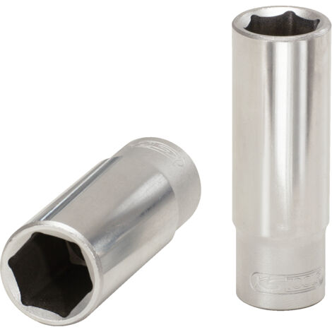 KS Tools Chrome Douille Bougie KS Tools 918.3805 3/8 - 18mm CHROMEplus | Chrome Vanadium Pour Bougies 6 Et 12 Pans Chrome Vanadium 18mm - 11