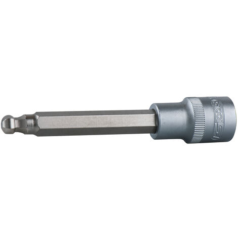 KS Tools - Douille tournevis 6 pans à tête sphérique ULTIMATE® 1/2'', L.110 mm - 8 mm - 922.1758