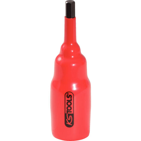 KS Tools - Douille tournevis 6 pans isolée, 1/2'' - 4 mm - 117.1151