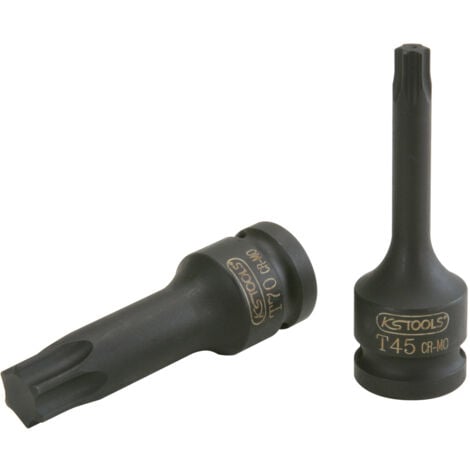 KS Tools - Douille tournevis longue à chocs TORX® 1/2'', T40 - 911.0916