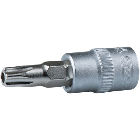 KS Tools - Douille tournevis ULTIMATE TORX® percé 1/4'', L.37 mm - T9 - 911.1485