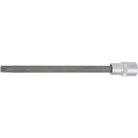 Douille Tournevis XZN M8 - 1/2" Longue - Facom - Chromée - Pour Vis Longues Et Profondes - Garantie 20 Ans