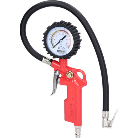 KS Tools Druckluft-Reifenfüllmesser, 0-12bar
