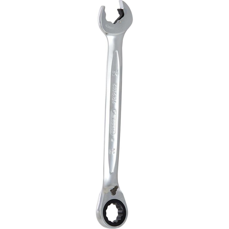 

Kstools - KS TOOLS Llave combinada de carraca DUO GEARplus con función de carraca en la llave fija 24mm, conmutable