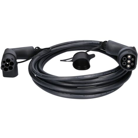 KS Tools efuturo Ladekabel gerade, Typ 2 auf Typ 2 Stecker, 1 Phase, bis zu 7,4 kW, 32 A, 230 V, Mode 3, 8 Meter