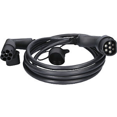 KS TOOLS  efuturo Ladekabel  gerade Typ  2 auf  Typ 2  Stecker 3  Phasen bis  zu 22  kW 32  A 400  V Mode  3 5  Meter -  117.7190