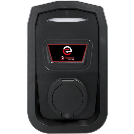 KS Tools efuturo Wallbox mit Typ 2 Steckdose, 1 Phase, bis zu 7,4 kW, 32 A, 230 V, Mode 3, ohne RFID Zugangskontrolle, mit Stromzähler