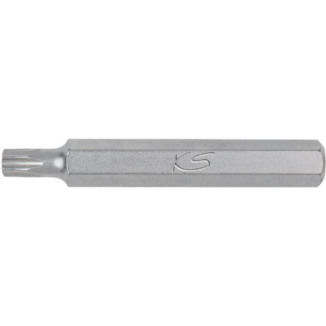 KS Tools - Embout de vissage TORX®, L.75 mm - Entraînement 10 mm - T25 - 975.2025
