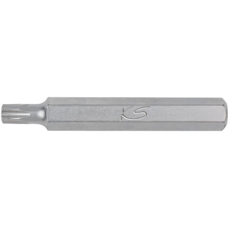 KS Tools - Embout de vissage TORX®, L.75 mm - Entraînement 10 mm - T60 - 975.2060