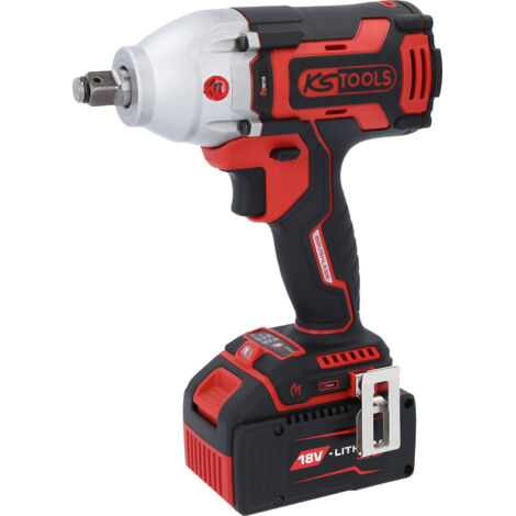 KS Tools eMONSTER 1/2 Brushless-Akku-Schlag-Schrauber-Satz, 9-tlg