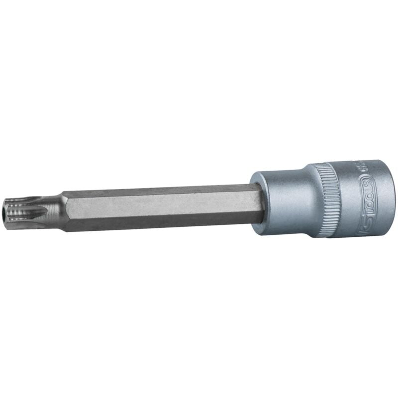 

KS TOOLS 1/2' Llave de vaso con punta para tornillos Torx con orificio frontal, larga, TB45