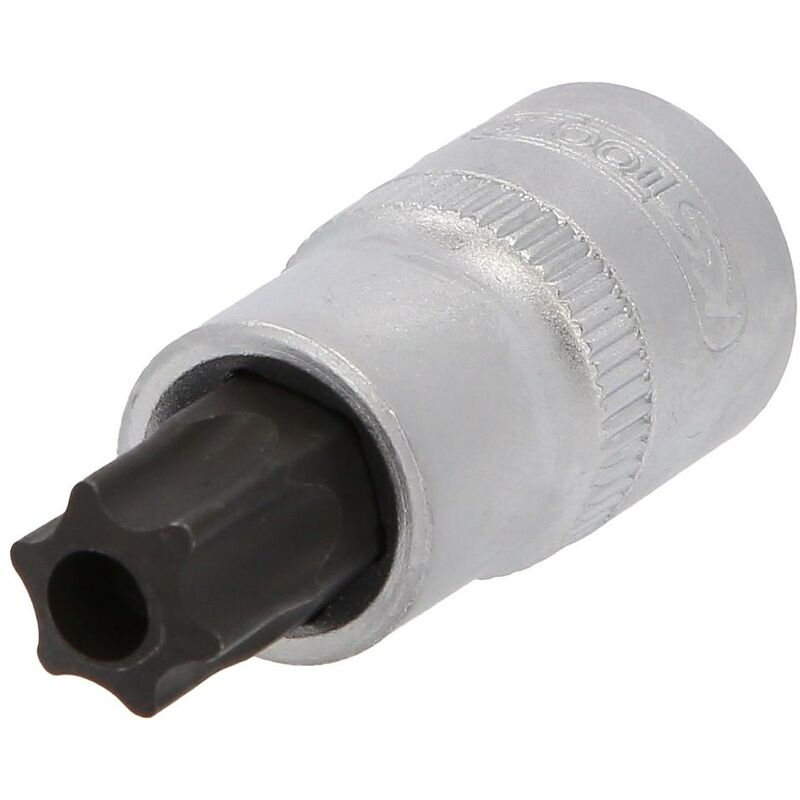 

KS TOOLS 1/2' Llave de vaso con punta para tornillos Torx con orificio frontal, TB60