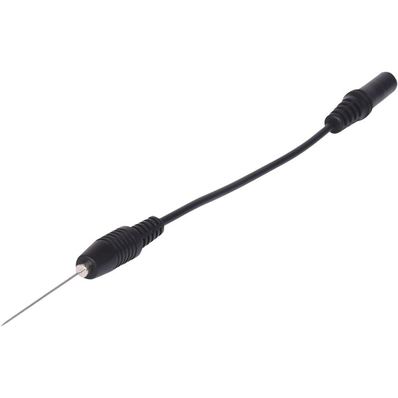 

KS TOOLS Toma de entrada de 4,0 mm con punta de comprobación de aguja, negra