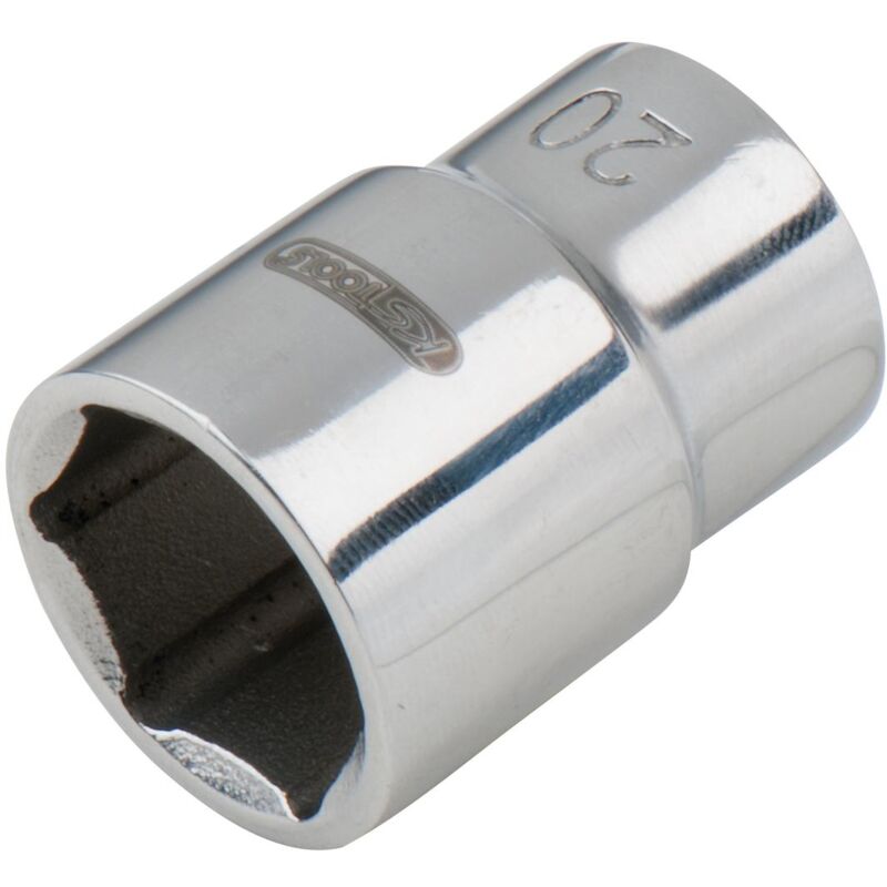 

Kstools - KS TOOLS 1/2' Llave de vaso hexagonal STAINLESS STEEL, 27 mm