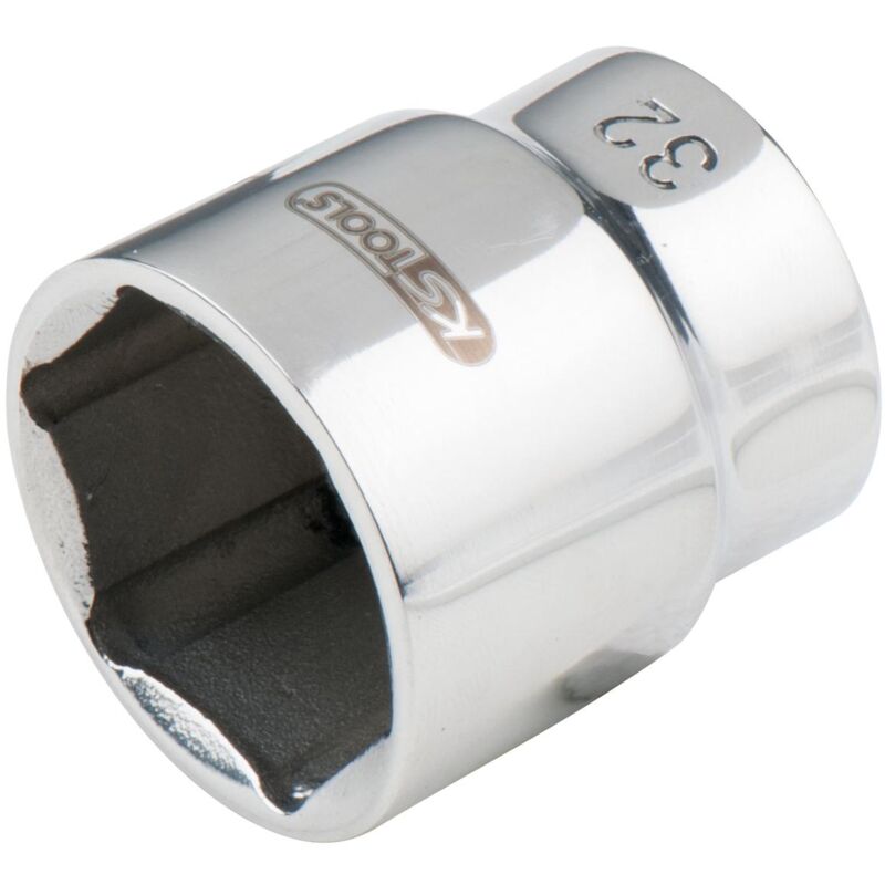 

Kstools - KS TOOLS 3/4' Llave de vaso hexagonal STAINLESS STEEL, 19 mm