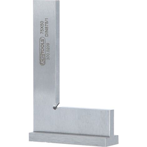 KS TOOLS 300.0211 Equerre à chapeau en acier classe I L.150mm