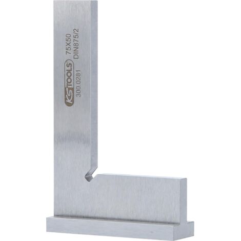 KS TOOLS Equerres à chapeau, DIN 875/2, 75mm ( 300.0281 )