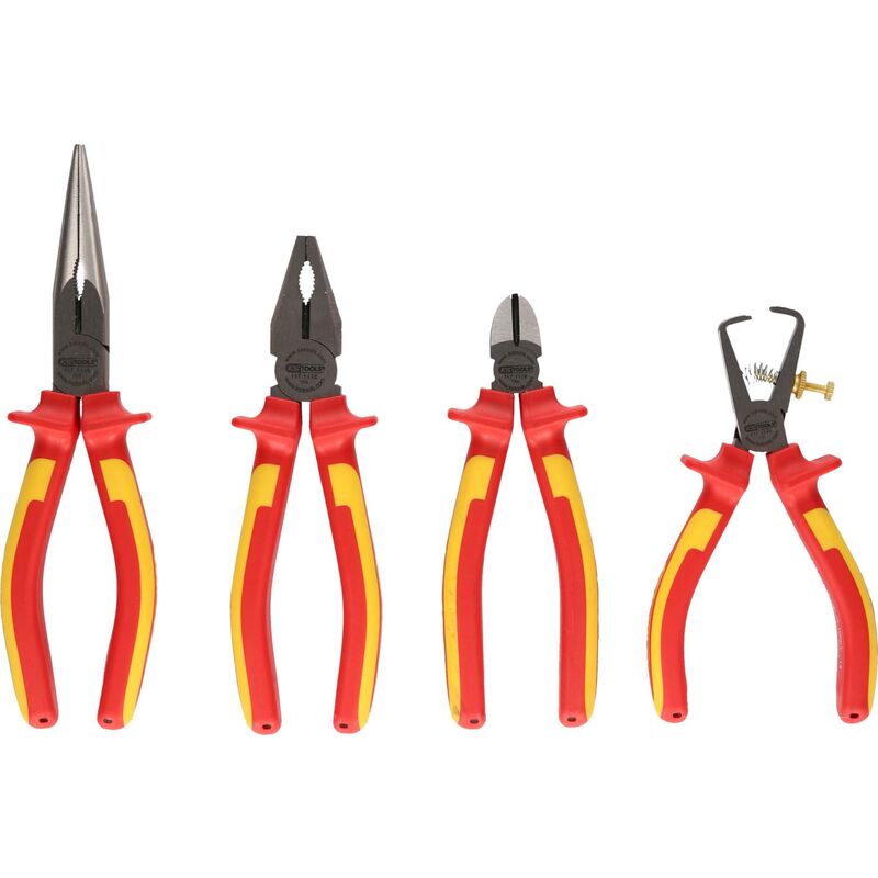 

Kstools - KS TOOLS Juego de alicates VDE ERGOTORQUE, 4 pzs