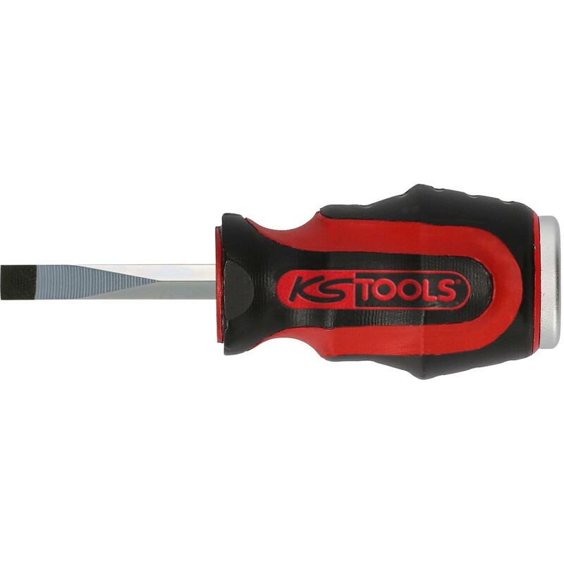 

KS TOOLS ERGOTORQUEmax Destornillador ranurado 6, forma corta