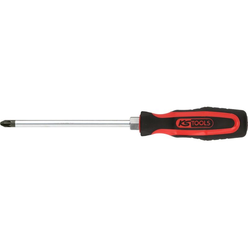 

KS TOOLS ERGOTORQUEplus Destornillador de ranura en cruz, PZ2, 255mm