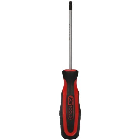 KS Tools ERGOTORQUEplus Schraubendreher Innensechskant mit Kugelkopf, 5,0mm