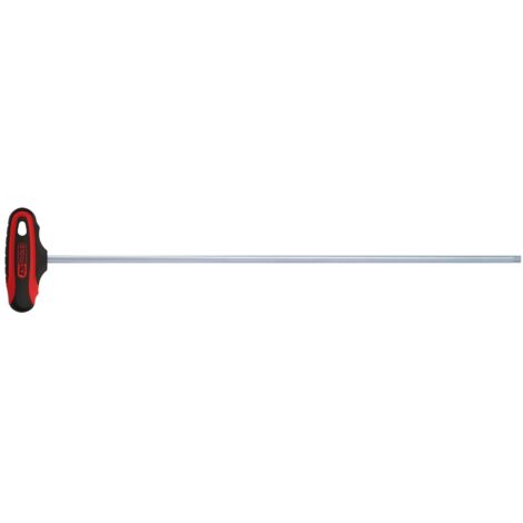 KS Tools ERGOTORQUEplus T-Griff RIBE Profil, extra lang, 4 mm