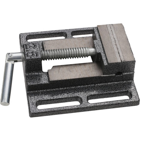 KS Tools - Etau à mors parallèle 63mm, ouverture 50mm pour perceuse sur colonne 500.8451 - 500.8455