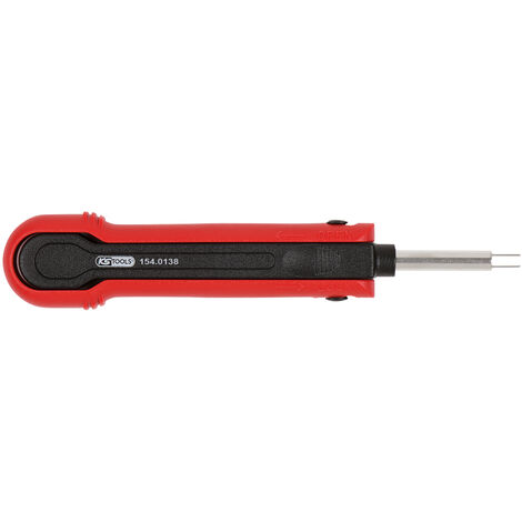 KS Tools - Extracteur de cosses pour connecteurs Faston - 2,8 mm - 154.0138