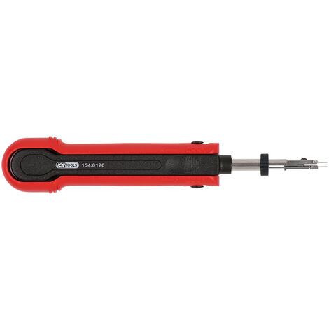 KS Tools - Extracteur de cosses pour connecteurs plats et Faston - 2,8 mm - 154.0120