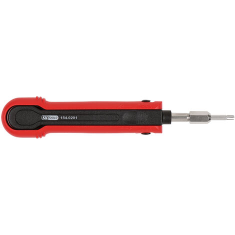 KS Tools - Extracteur universel de cosses pour connecteurs plats et ronds - 1,2 mm - 154.0201
