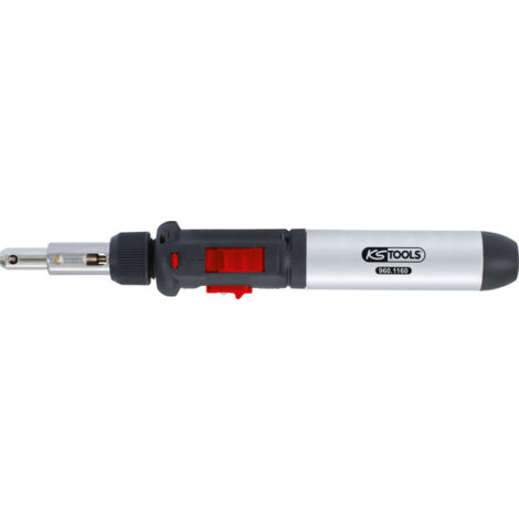 KS Tools - Fer à souder avec allumage piezo-électrique intégré du coffret 960.1160 - 960.1161