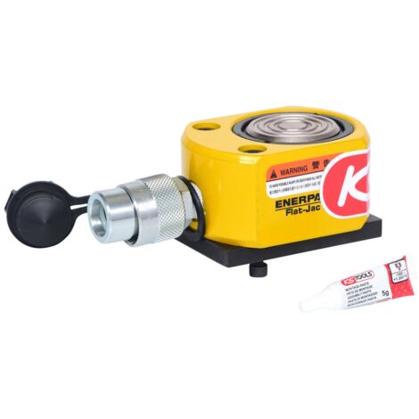 KS Tools Flach-Hydraulik-Zylinder, 20 t - 640.0150