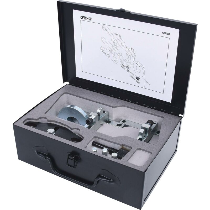 

KS TOOLS Juego de herramientas de reglaje de motores para Ford, 9 pzs