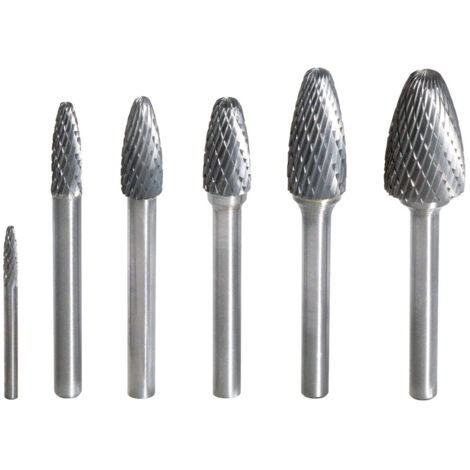 KS Tools - Fraise HM forme F, Ø 12mm, 70mm - 515.3265