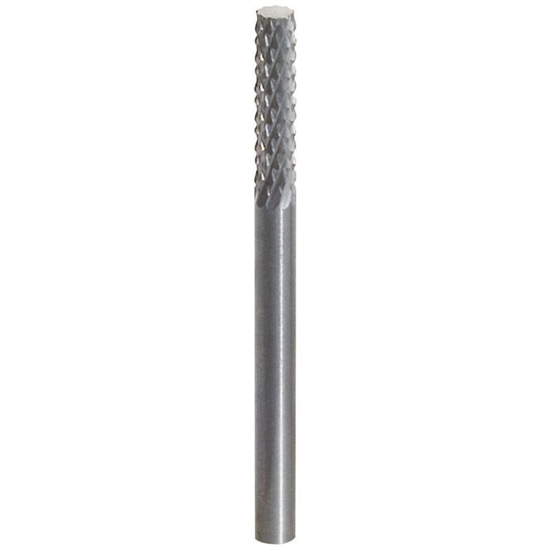 

KS TOOLS Fresa con vástago HM cilíndrica de forma A sin dentado frontal, 3 mm