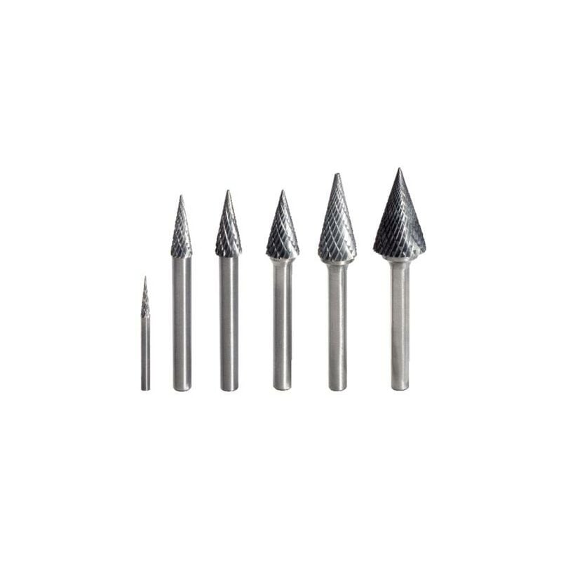 

KS TOOLS Fresa con vástago HM cónica con punta forma M, 8 mm