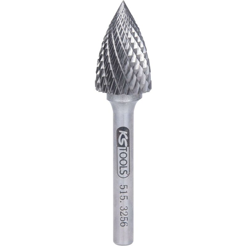 

KS TOOLS Fresa con vástago HM de ojiva con punta forma G, 16 mm