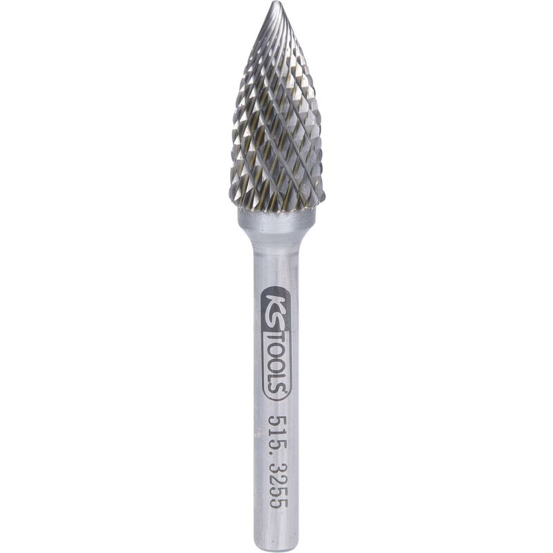 

KS TOOLS Fresa con vástago HM de ojiva con punta forma G, 12 mm