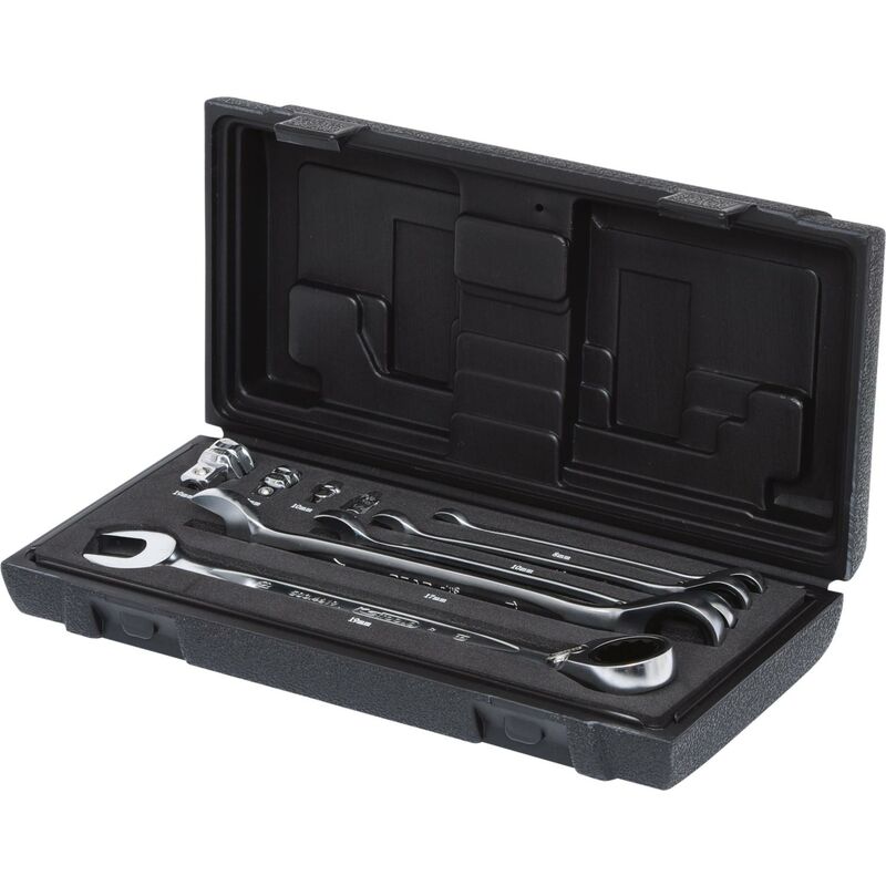 

Kstools - KS TOOLS Juego de llaves combinadas de carraca GEARplus, conmutables, 9 pzs